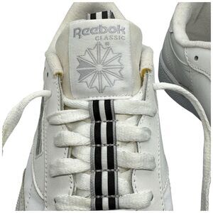 Reebok Club C 85 MU EG5258 Womens White Leather Low Top Lifestyle Sneakers Shoes